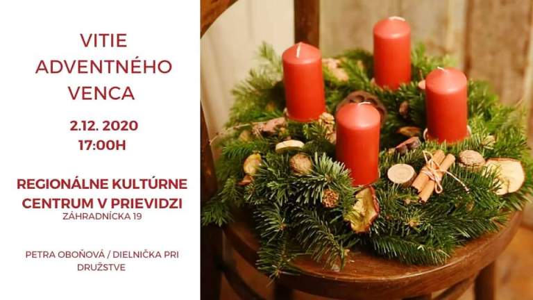 Vitie adventného venca - plagát