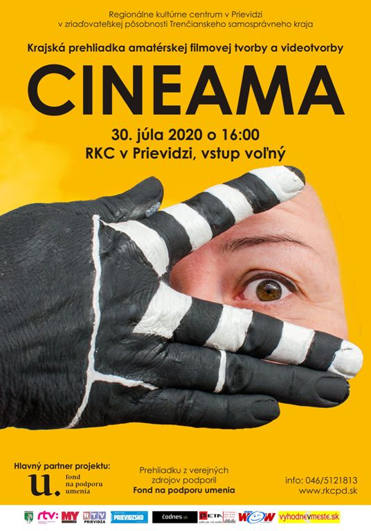 Cineama 2020 - plagát