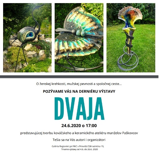 Dvaja - derniéra výstavy