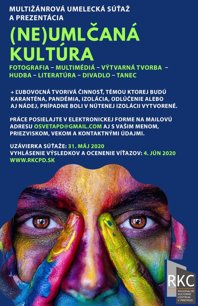 (Ne)umlčaná kultúra - plagát