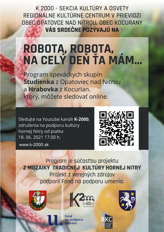 Robota, robota, na celý deň ťa mám... - plagát