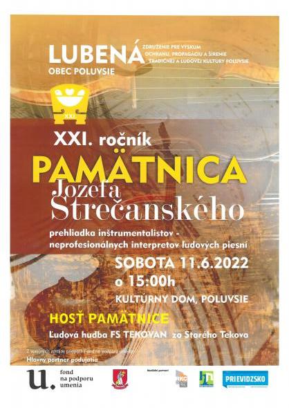 Pamätnica Jozefa Strečanského - plagát