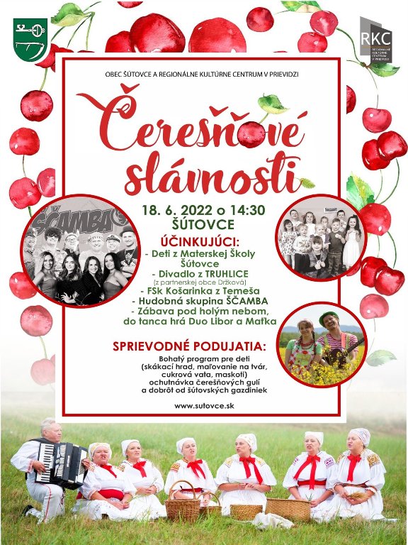 Čerešňové slávnosti 2022 - plagát