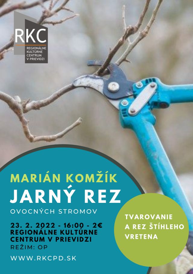Marián Komžík: Jarný rez - plagát