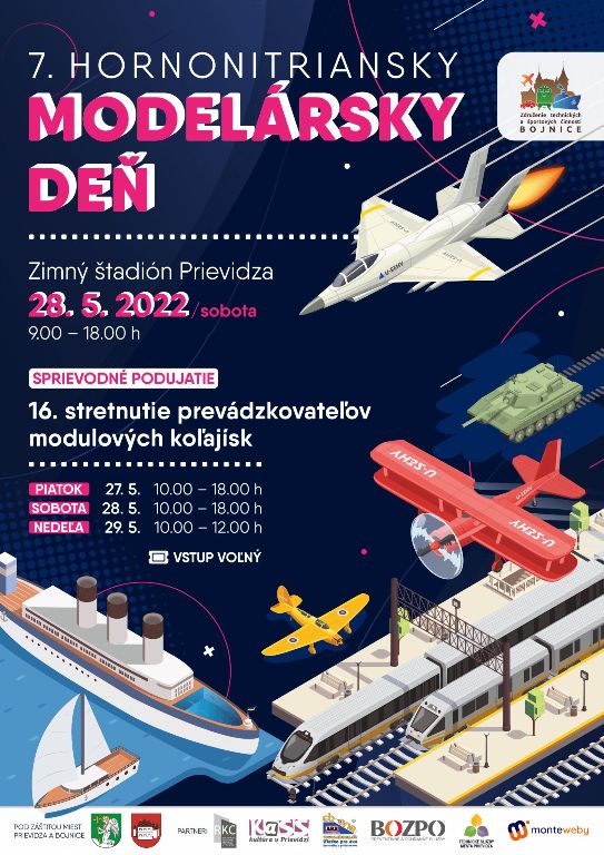 7. Hornonitriansky modelársky deň - plagát