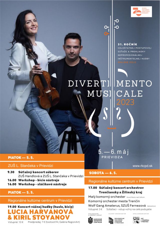 Divertimento musicale 2023 - plagát