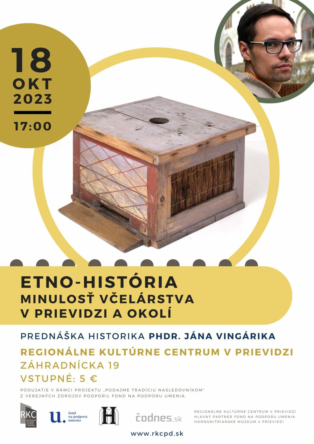 Minulosť včelárstva v Prievidzi a okolí - plagát