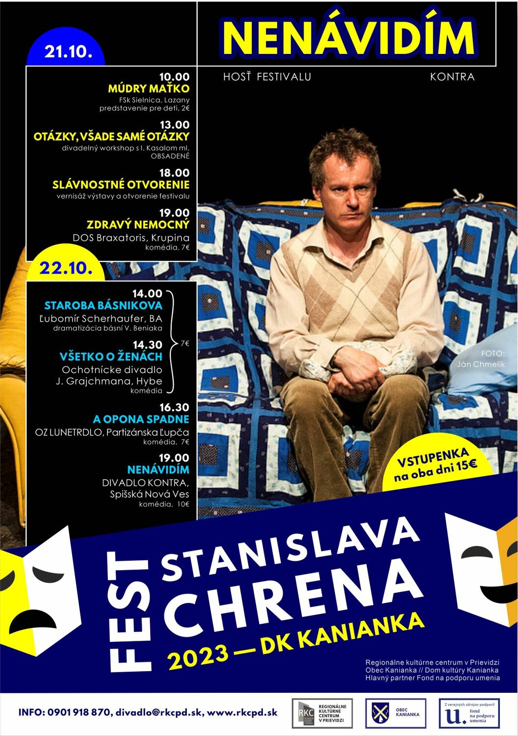 Festival Stanislava Chrena 2023 - plagát