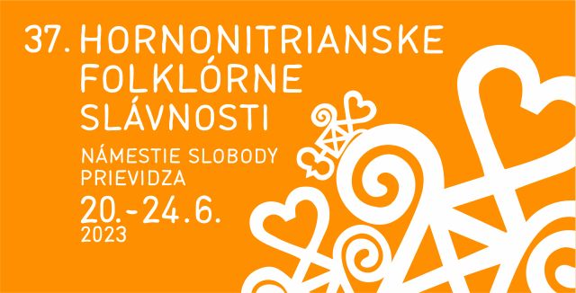 Hornonitrianske folklórne slávnosti 2023 - plagát