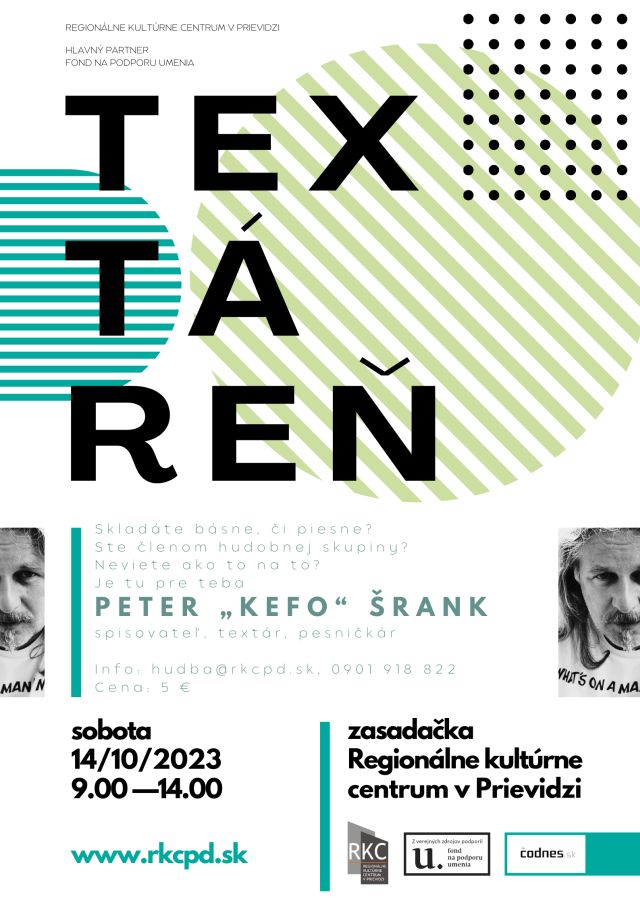 Textáreň - plagát