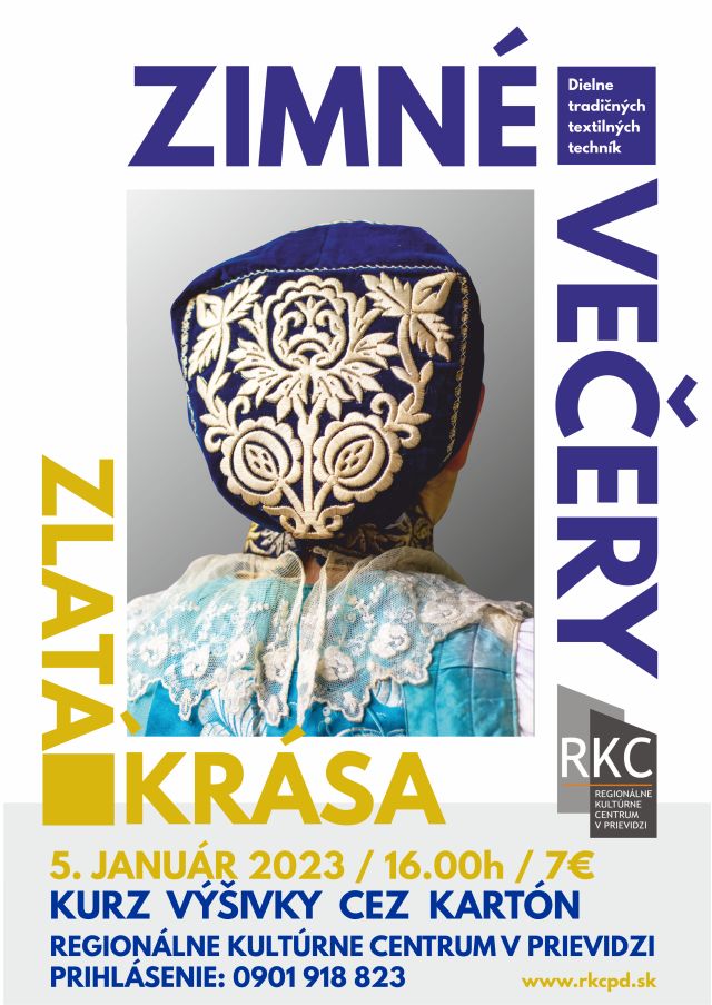 Zimné večery 2023: Zlatá krása - plagát