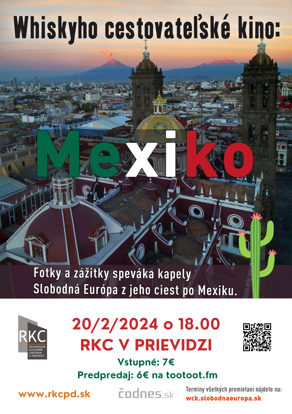 Whiskyho cestovateľské kino: Mexiko - plagát