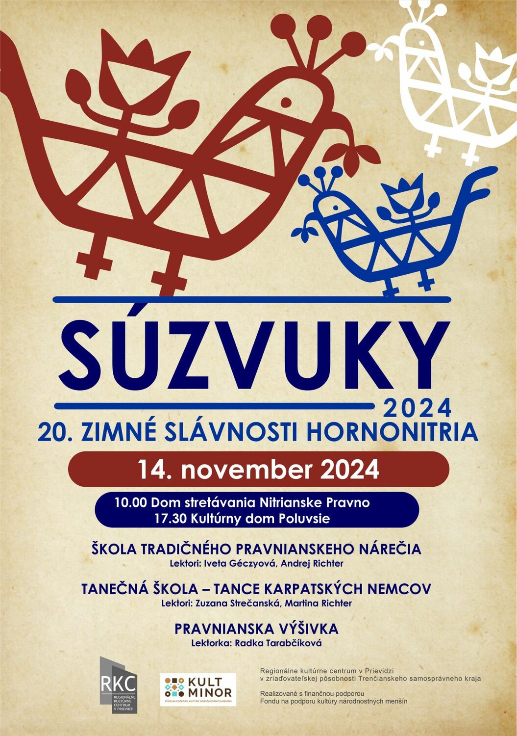 Súzvuky 2024 - plagát