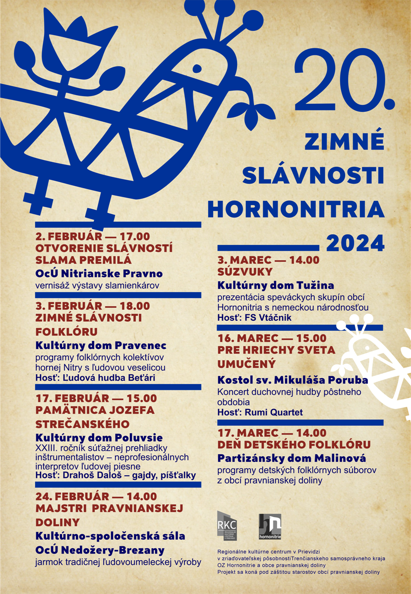 Zimné slávnosti Hornonitria 2024