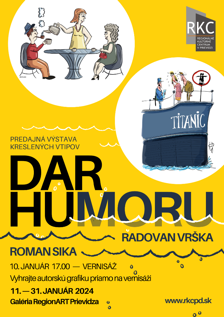 Dar humoru - výstava