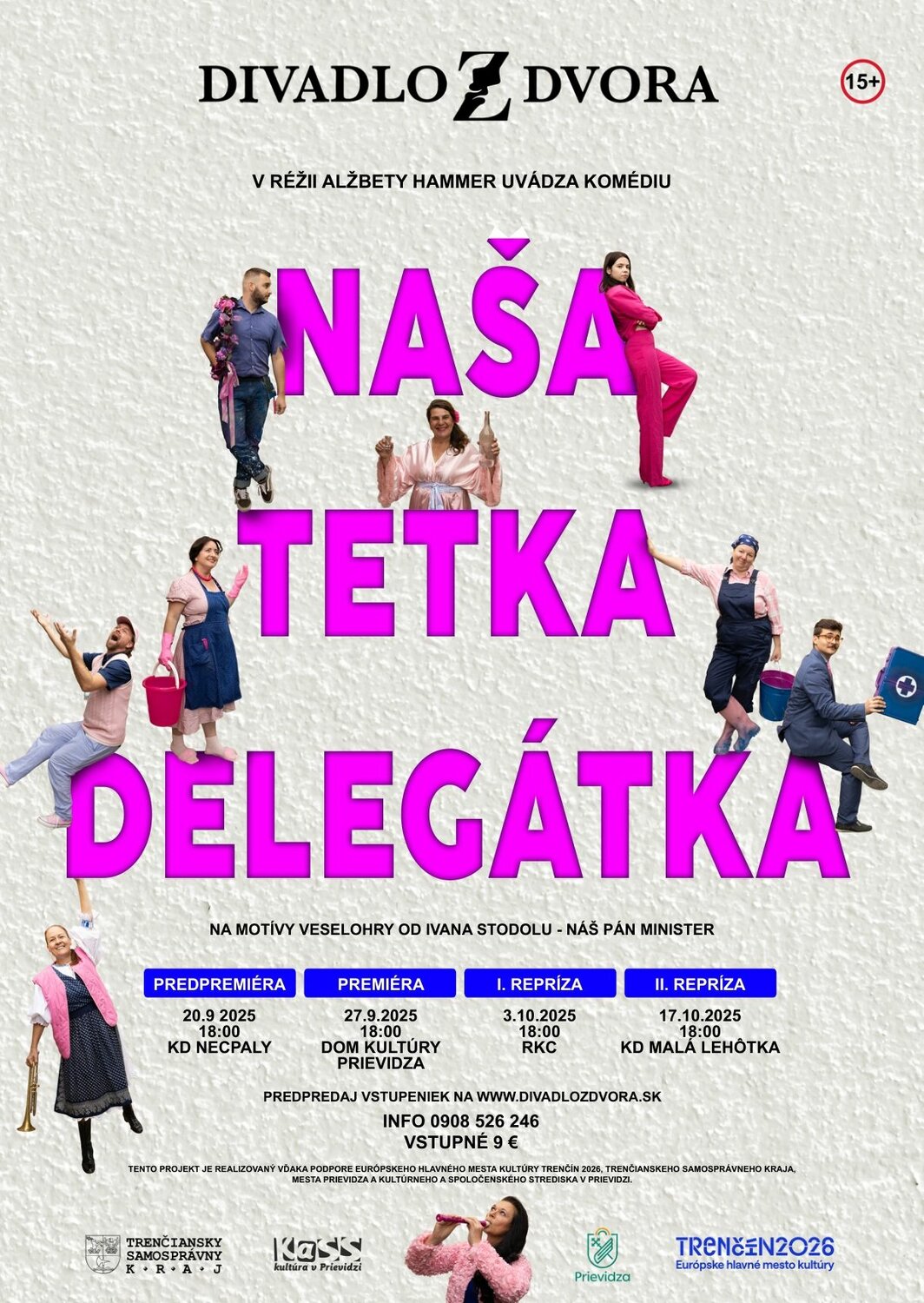 Naša tetka delegátka - plagát