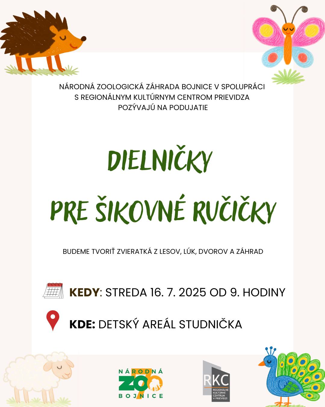 Dielničky pre šikovné ručičky - plagát