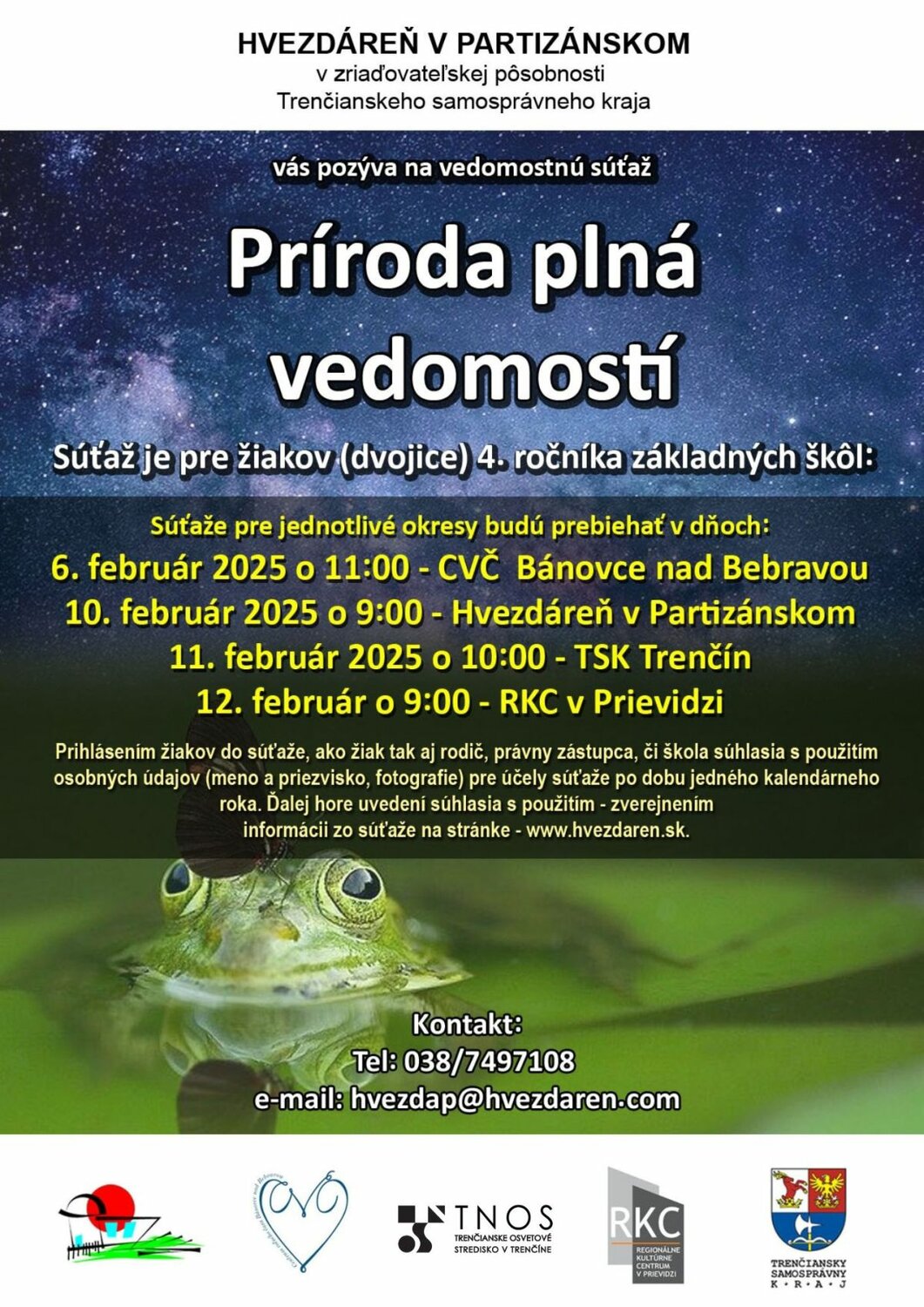 Príroda plná vedomostí - plagát