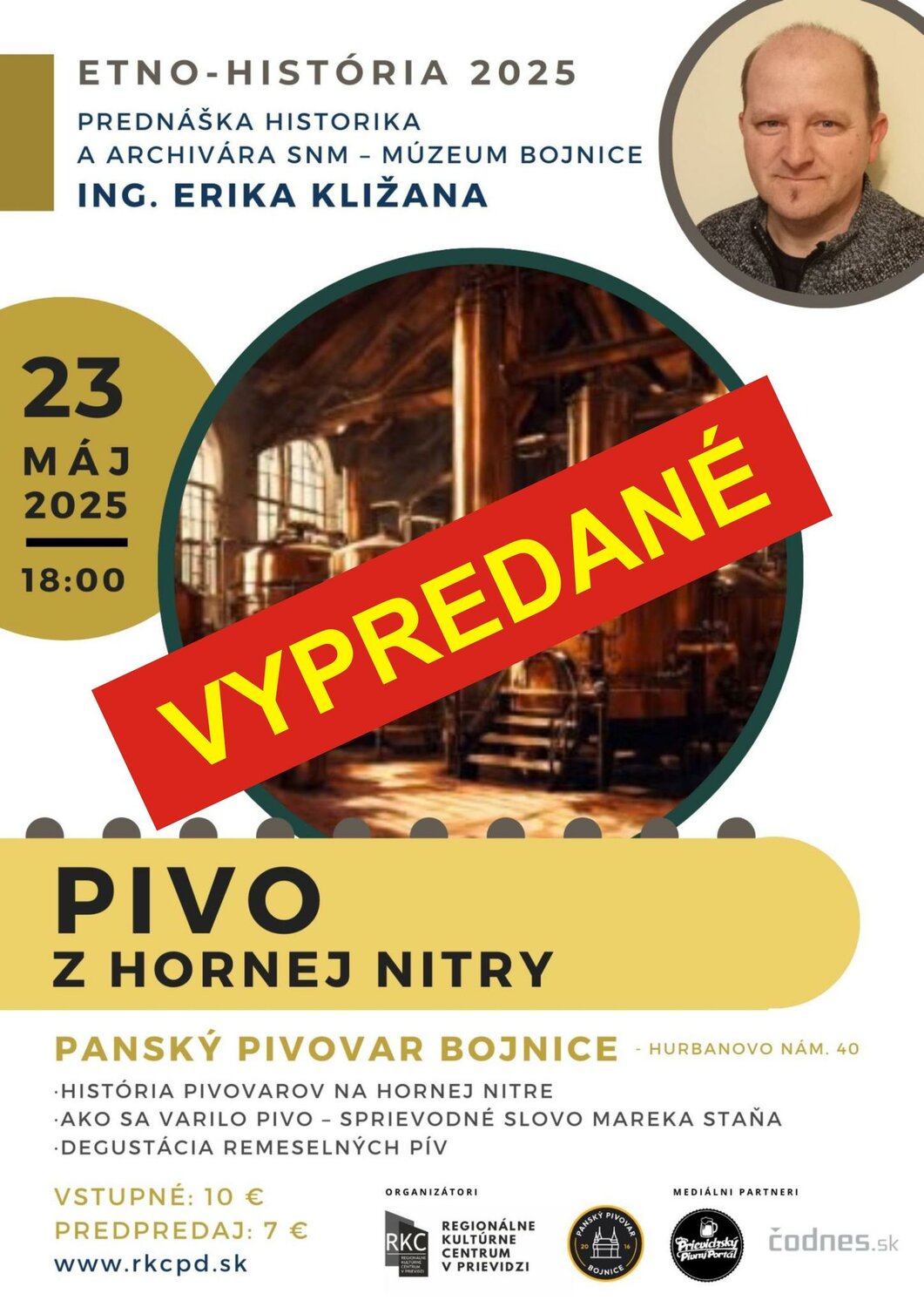 Pivo z hornej Nitry - plagát