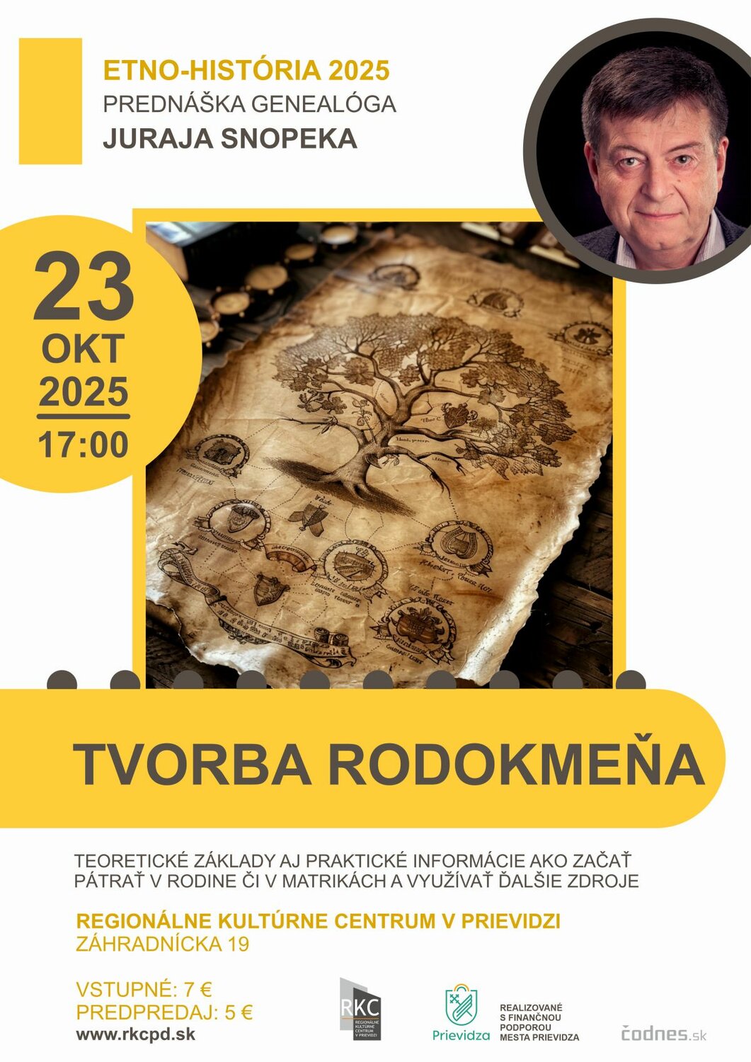 Tvorba rodokmeňa - plagát