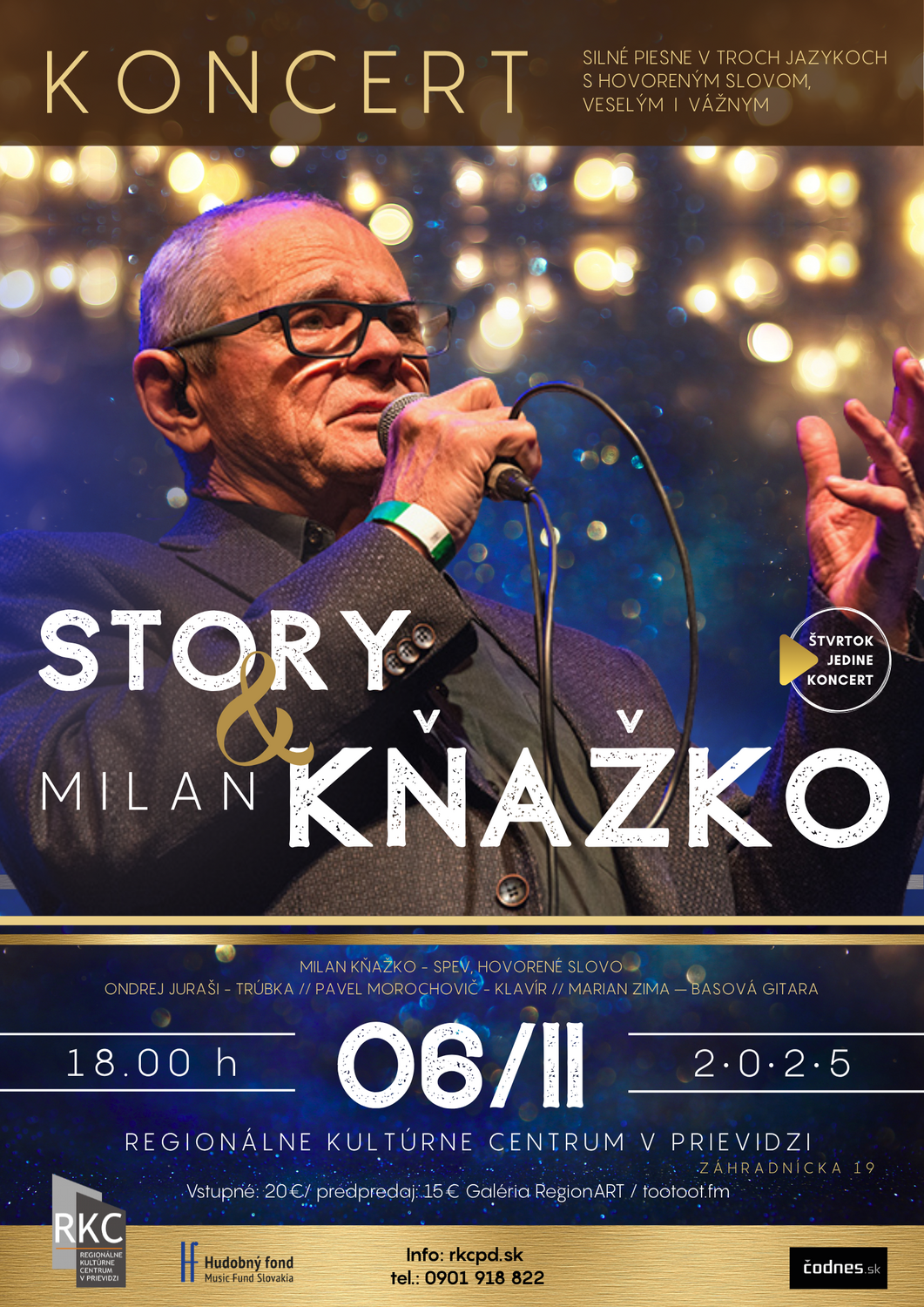 Story a Milan Kňažko - plagát