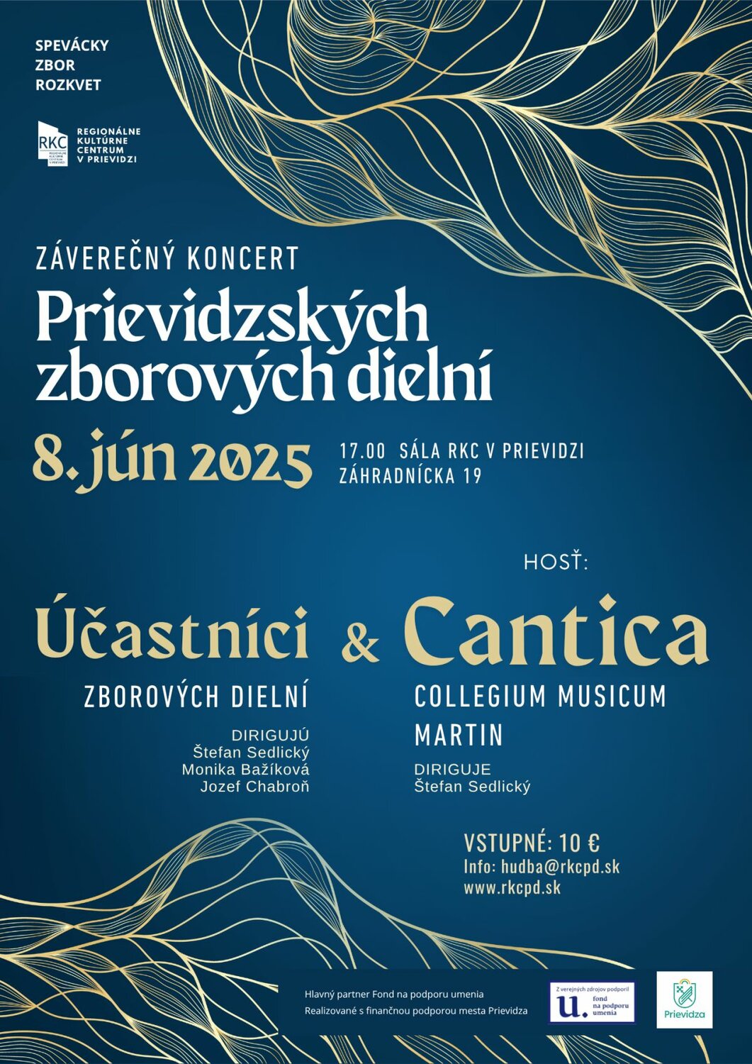 Záverečný koncert PZD 2025 - plagát