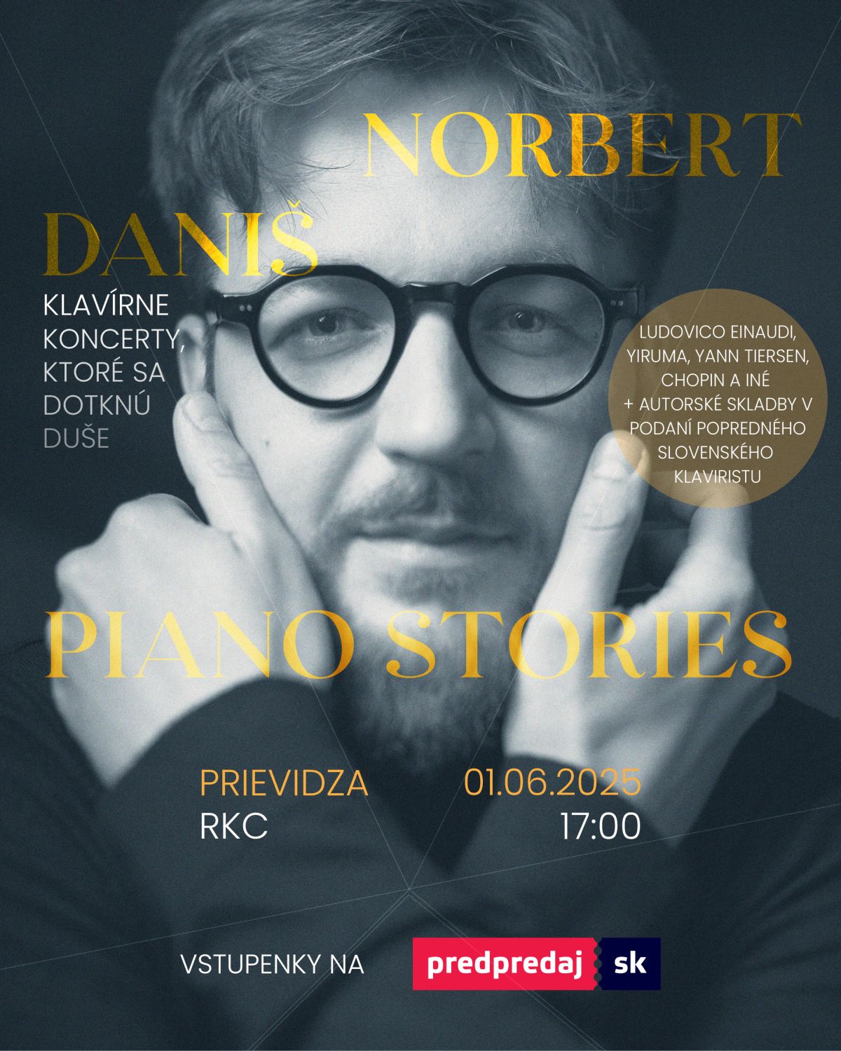 Norbert Daniš - Piano Stories - plagát