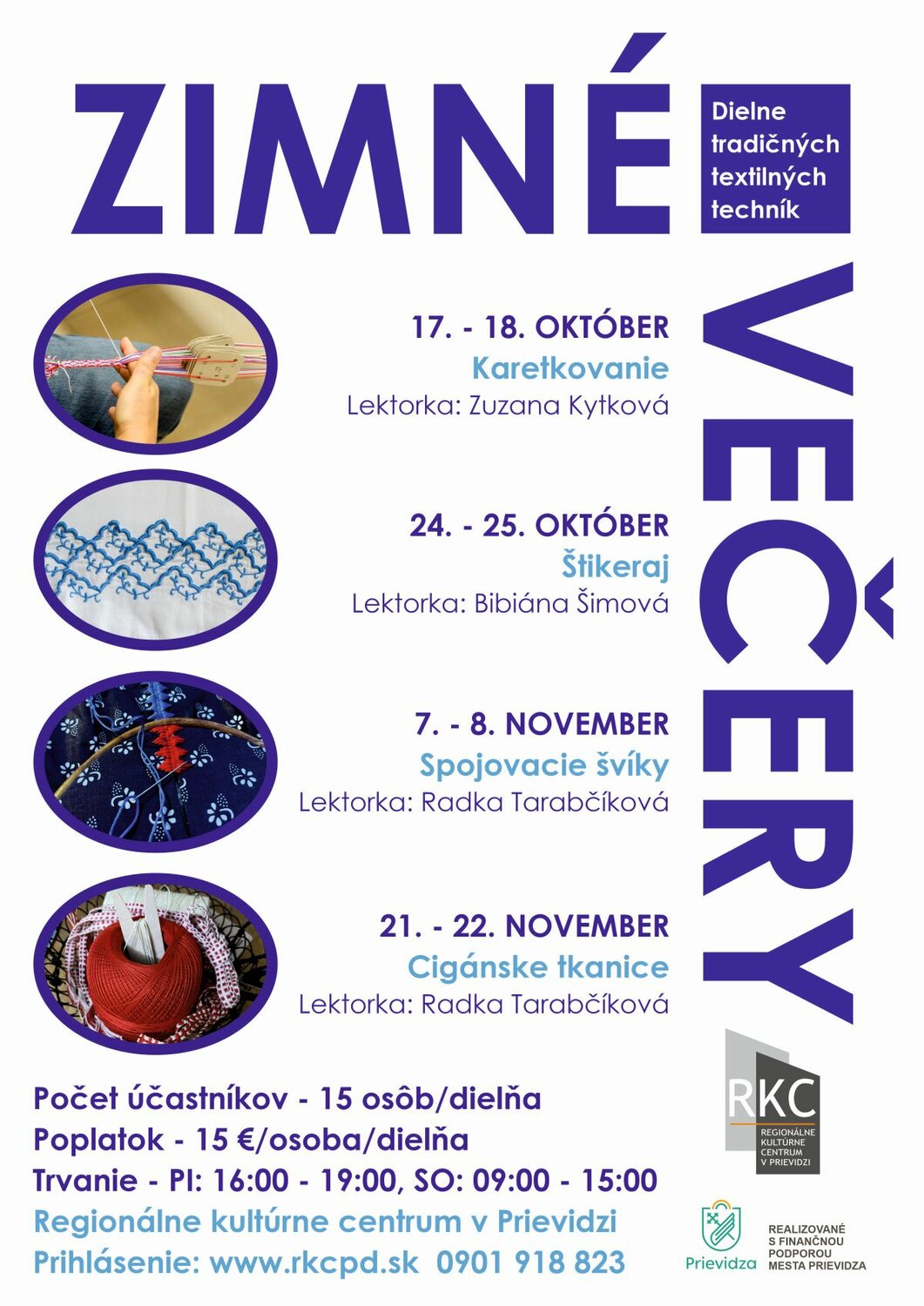 Zimné večery 2025 - plagát