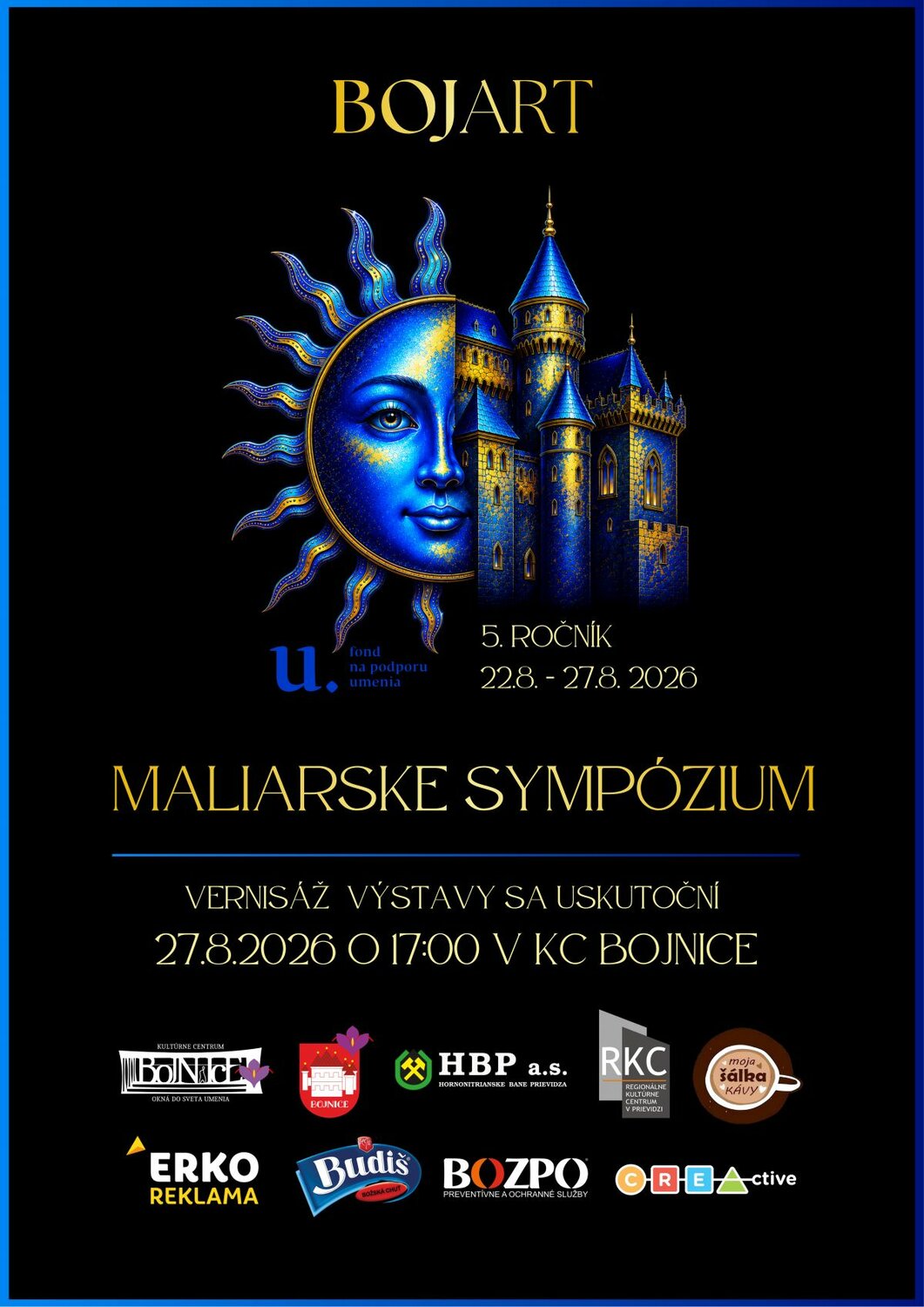 Maliarske sympózium BOJART 2026 - plagát