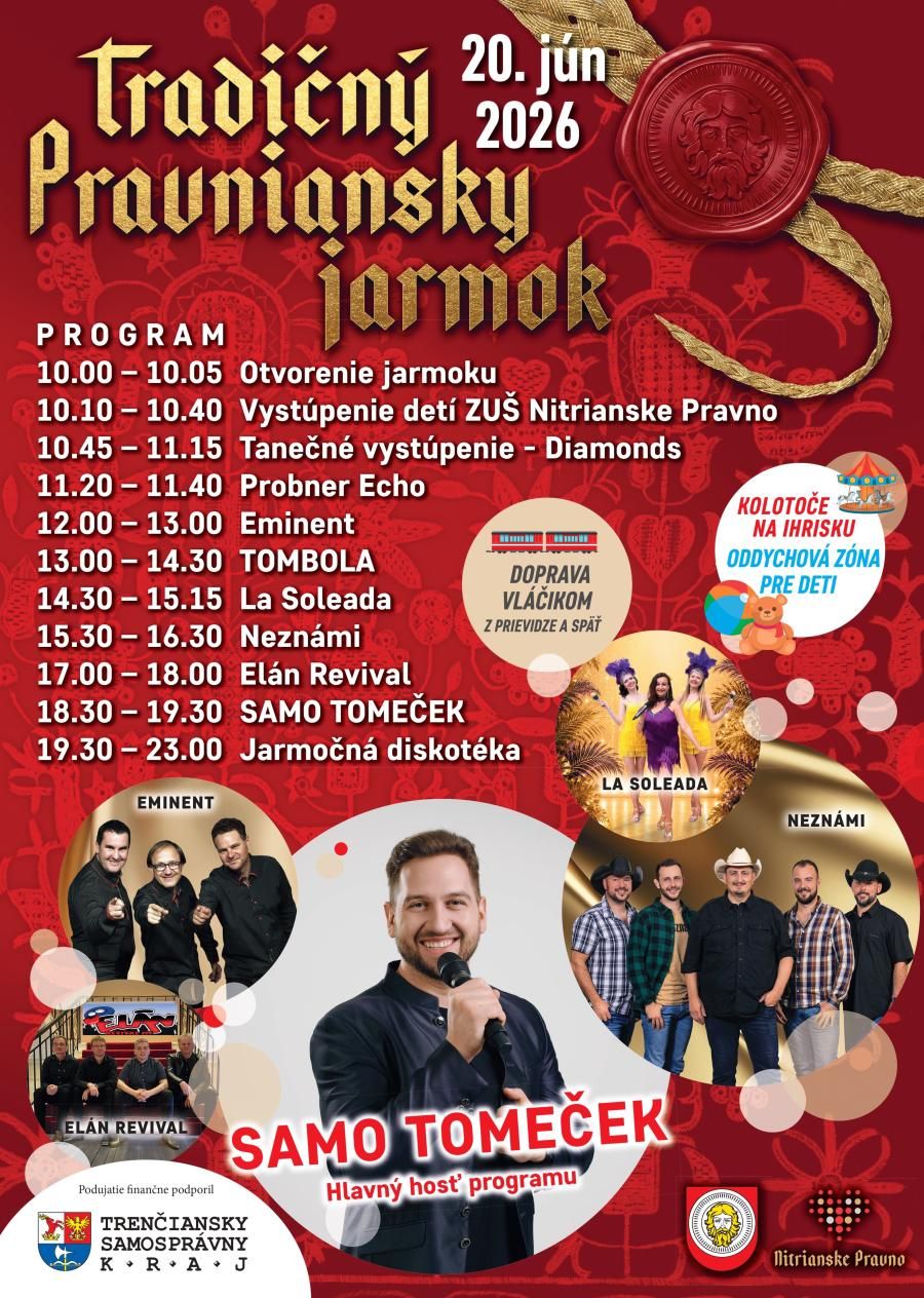 Pravniansky jarmok 2026 - plagát