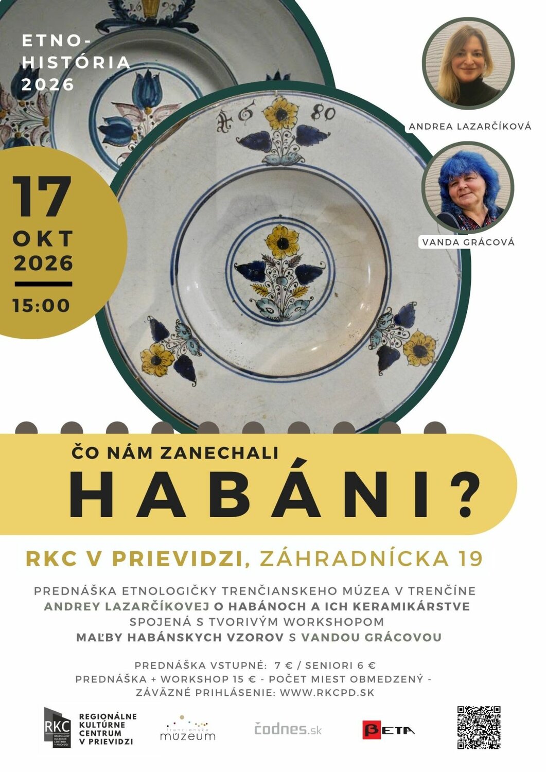 Čo nám zanechali habáni? - plagát