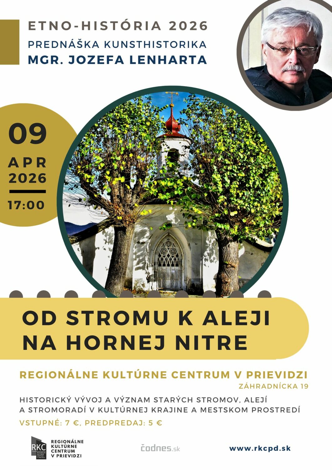 Od stromu k aleji na hornej Nitre - plagát