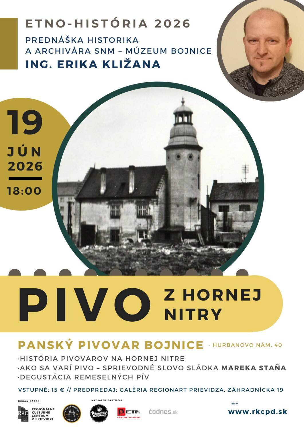Pivo z hornej Nitry - plagát