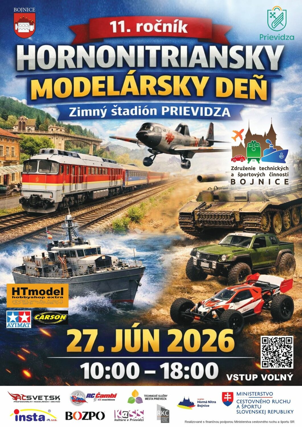 11. Hornonitriansky modelársky deň - plagát