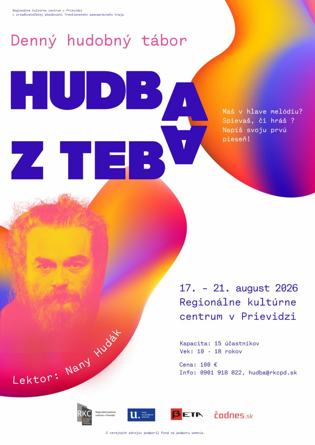 Hudba z Teba - plagát