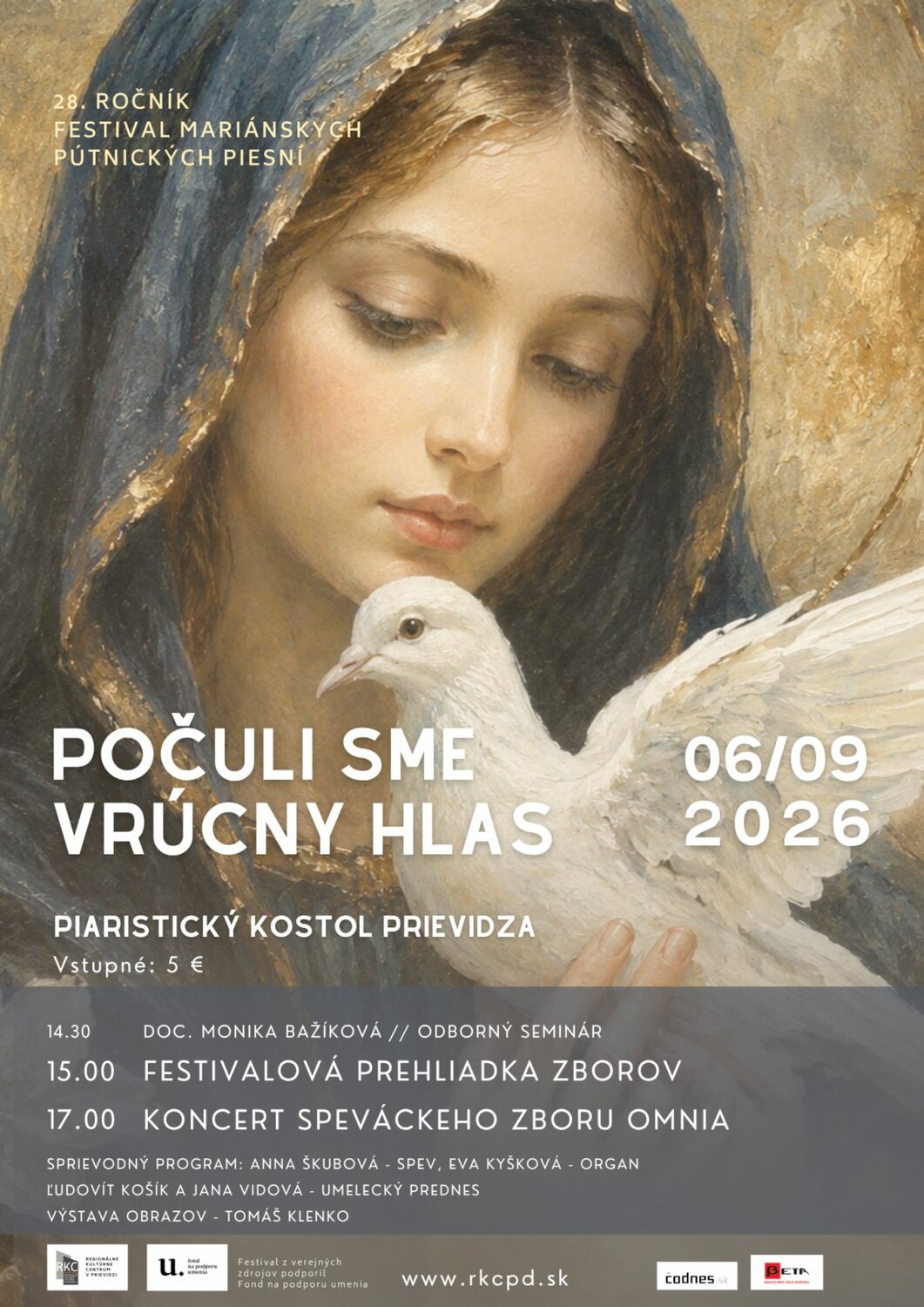 Počuli sme vrúcny hlas 2026 - plagát