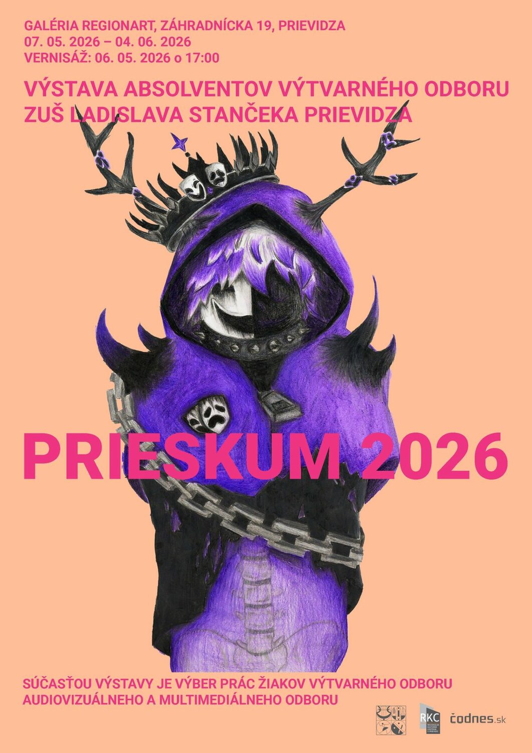 Prieskum 2026 - plagát