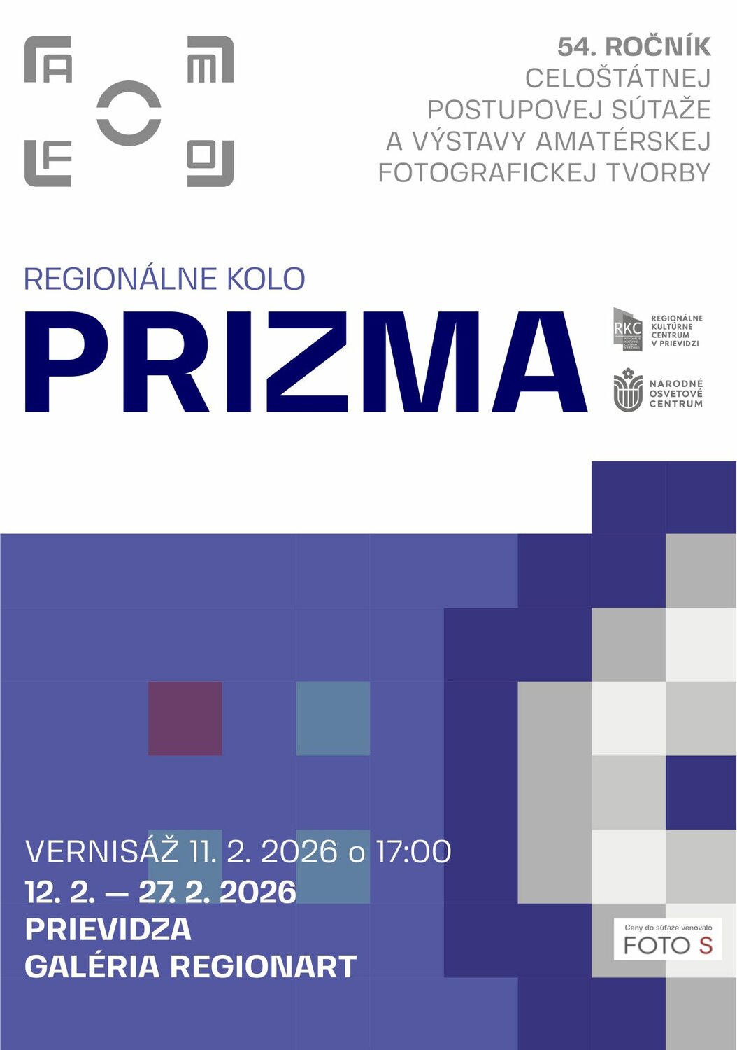 Prizma 2026 - plagát