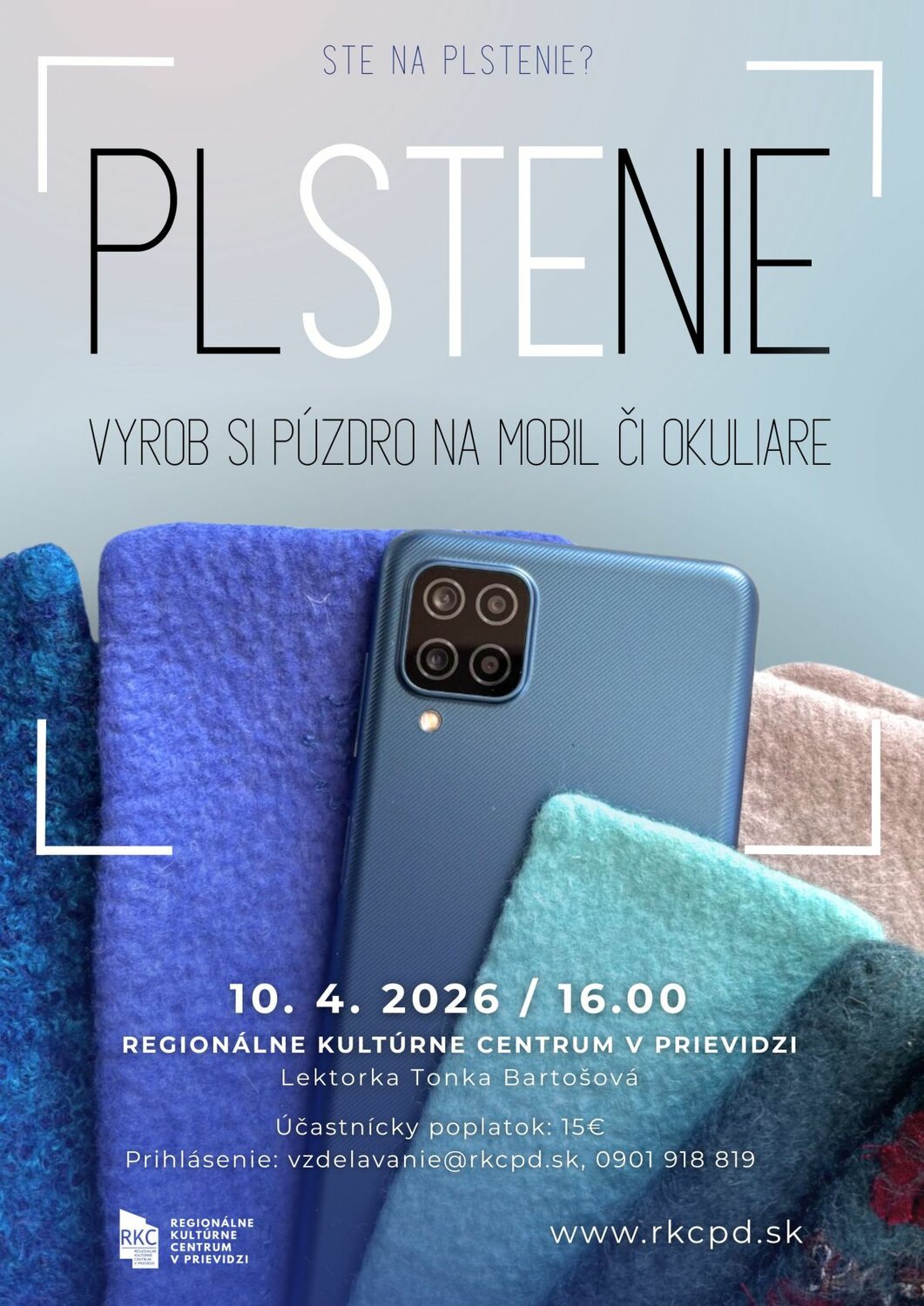 Kurz plstenia 2026 - plagát