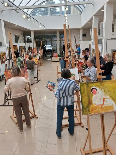 Workshop: Maľba na plátno
