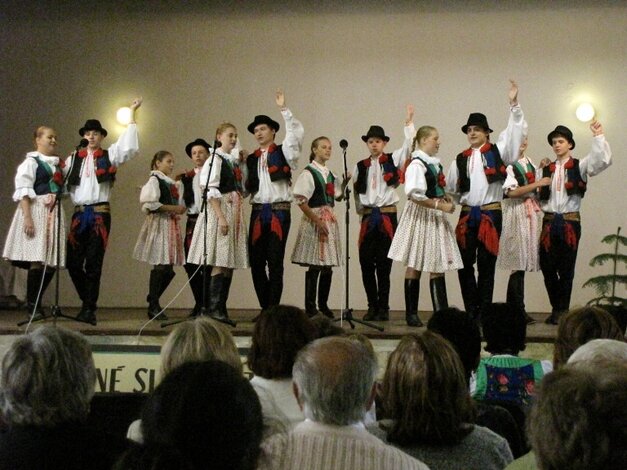 Vystúpenie Detského folklórneho súboru Děcka z Kunovic (ČR)