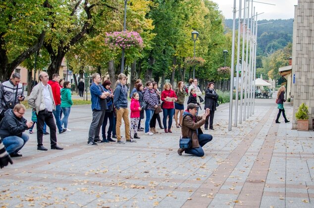 2. deň Fúzií - Diváci na Hurbanovom námestí v Bojniciach