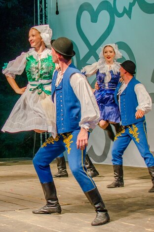 Vystúpenie hosťa - folklórny súbor Rozsutec zo Žiliny