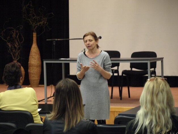 Mgr. Eliška Sadíleková, členka poradného zboru pre umelecký prednes pri Národnom osvetovom centre v 