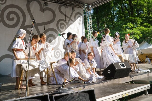 Veselože - program detských folklórnych súborov a ľudových hudieb (28. 6. 2019 - prvý deň)