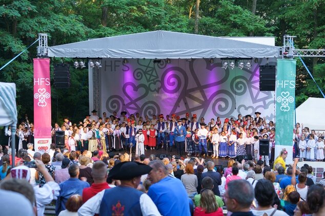 Veselože - program detských folklórnych súborov a ľudových hudieb (28. 6. 2019 - prvý deň)