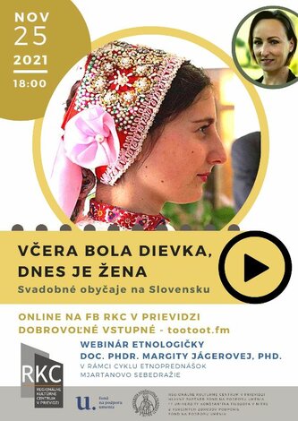 Včera bola dievka, dnes je žena - svadobné obyčaje na Slovensku 