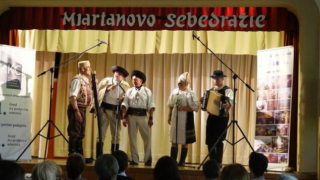 Vystúpenie Združenia autentického folklóru Pohronci