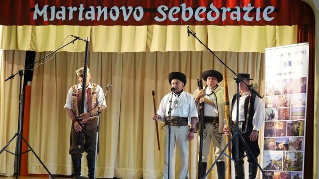 Vystúpenie Združenia autentického folklóru Pohronci