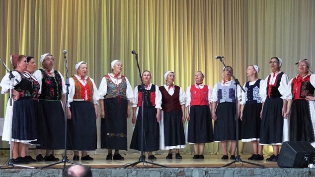Vidiečanova Habovka: Ženská spevácka skupina FSk Hôrky z Čerenian (strieborné pásmo)